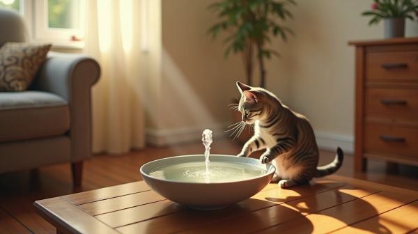 Une fontaine à eau pour chat peut transformer l'hydratation de votre félin