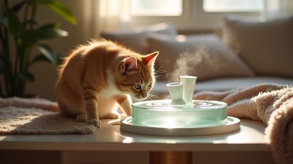 Une fontaine à eau pour chat peut transformer l'hydratation de votre félin